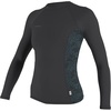 image:imageONEILL Womens Womens Hyperfreak Long Sleeve RashguardTempsteelShislandsky