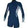 image:imageONeill Womens Bahia 21mm Back Zip Long Sleeve Spring WetsuitFrnavyCrisflorCrisflo