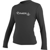 image:imageONeill Womens Basic Skins Long Sleeve Sun Shirt UPF 50 Sun and Rash Protection for Surfing and All Outdoor ActivitiesBlack