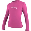 image:imageONeill Womens Basic Skins Long Sleeve Sun Shirt UPF 50 Sun and Rash Protection for Surfing and All Outdoor ActivitiesFox Pink