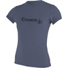 image:imageONeill Womens Basic Skins Short Sleeve Sun Shirt UPF 50 Sun and Rash Protection for Surfing and All Outdoor ActivitiesMist
