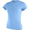 image:imageONeill Womens Basic Skins2 Short Sleeve Sun Shirt UPF 50 Sun and Rash Protection for Surfing and All Outdoor ActivitiesAzurine