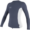 image:imageONeill Womens Premium Skins Upf 50 Short Sleeve Rash GuardMist White Mist