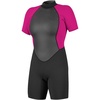 image:imageONeill Womens Reactor Back Zip Short Sleeve Spring Wetsuit Lightweight Warmth Flexibility for All Water ActivitiesBlackBerry