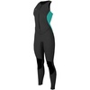 image:imageONeill Womens Reactor2 15mm Front Zip Sleeveless Full Wetsuit Lightweight Flexible Warmth for All Water ActivitiesBlackLight Aqua