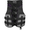 image:imageONeill Womens SuperLite USCG Approved Life Vest  Lightweight Womens Life Jacket for Boating Wakeboarding Waterskiing amp Your Favorite Water ActivitiesBlackSmokeBlackUltra Violet