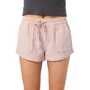 image:imageONEILL Womens Sevie 2 Lounge Shorts  Cotton Twill 2 Inch InseamMrsmisty Rose