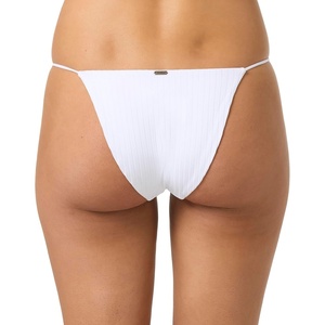 image:imageONEILL Womens Shorebreak Rib Redondo Medium Bottoms  Medium Coverage Recycled Rib FabricWhite