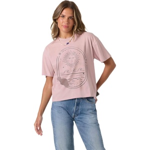 image:imageONEILL Womens Sun Shell Easy Tee  Soft Cotton Jersey Front Chest GraphicOrchid