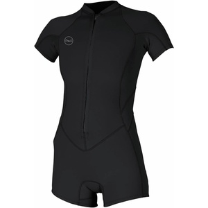 image:imageONeill Womens Bahia 21mm Full Zip Short Sleeve Spring WetsuitBlackBlackBlack