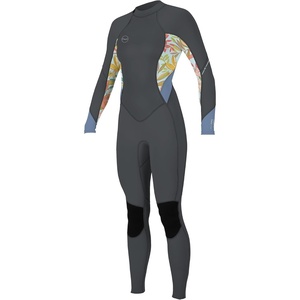 image:imageONeill Womens Bahia 32 mm Back Zip Full WetsuitGraphiteDahliaInfinity