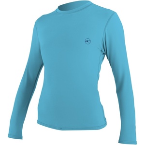 image:imageONeill Womens Basic Skins Upf 30  Long Sleeve Sun ShirtTurquoise