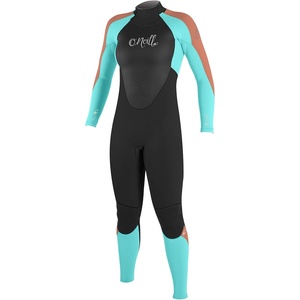 image:imageONeill Womens Epic 32mm Back Zip Full WetsuitBlackSeaGlassGrapefruit