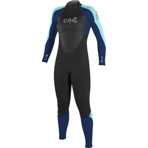 image:imageONeill Womens Epic 43mm Back Zip Full Wetsuit Durable Warmth with Good Flexibility for Surfing and All Water ActivitiesBLKNVYSEAGLASS