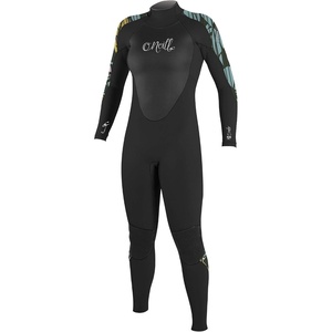 image:imageONeill Womens Epic 43mm Back Zip Full Wetsuit Durable Warmth with Good Flexibility for Surfing and All Water ActivitiesBlackBlackBaylen