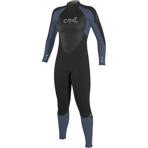 image:imageONeill Womens Epic 43mm Back Zip Full Wetsuit Durable Warmth with Good Flexibility for Surfing and All Water ActivitiesBlackMistOil