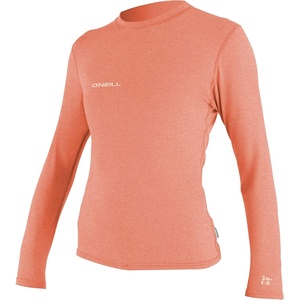 image:imageONeill Womens Hybrid Long Sleeve Sun Shirt UPF 50 Sun Protection Rash Prevention for Surfing and All Water ActivitiesNectar