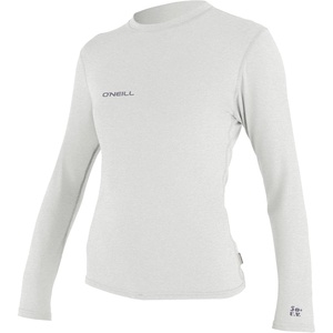 image:imageONeill Womens Hybrid Long Sleeve Sun Shirt UPF 50 Sun Protection Rash Prevention for Surfing and All Water ActivitiesOvercast
