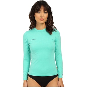 image:imageONeill Womens Hybrid Long Sleeve Sun Shirt UPF 50 Sun Protection Rash Prevention for Surfing and All Water ActivitiesSeaglass