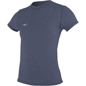 image:imageONeill Womens Hybrid Short Sleeve Sun Shirt UPF 50 Sun Protection Rash Prevention for Surfing and All Water ActivitiesMist