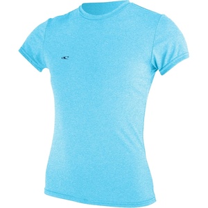 image:imageONeill Womens Hybrid Short Sleeve Sun Shirt UPF 50 Sun Protection Rash Prevention for Surfing and All Water ActivitiesTurquoise