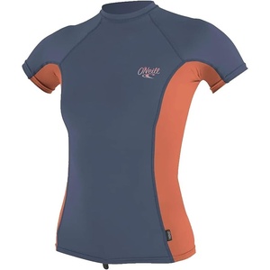 image:imageONeill Womens Premium Skins Upf 50 Short Sleeve Rash GuardMistCoralMist