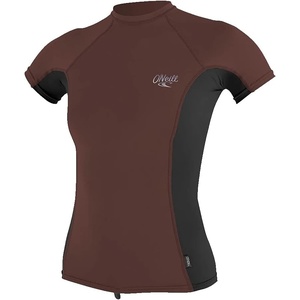 image:imageONeill Womens Premium Skins Upf 50 Short Sleeve Rash GuardPepperBlack
