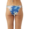 image:imageONEILL Womens Cardiff Bikini Bottoms  Cheeky Coverage Womens Bathing Suit Bottom with Strappy Side DetailBlue Tulum Tropical