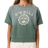 image:imageONEILL Womens ORiginals Athletic Seal Vintage Fleece Tee  Relaxed Fit Cotton FleeceDark Forest