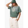 image:imageONEILL Womens ORiginals Athletic Seal Vintage Fleece Tee  Relaxed Fit Cotton FleeceDark Forest