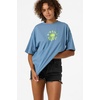 image:imageONEILL Womens Oversized Tee  Loose Casual Top Style 100 Cotton JerseyCaptains Blue