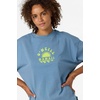 image:imageONEILL Womens Oversized Tee  Loose Casual Top Style 100 Cotton JerseyCaptains Blue
