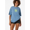 image:imageONEILL Womens Oversized Tee  Loose Casual Top Style 100 Cotton JerseyCaptains Blue