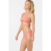 image:imageONEILL Womens Saltwater Solids Venice Triangle Top  Adjustable Halter Straps Removable CupsFiery Coral