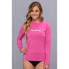 image:imageONeill UV Sun Protection Womens Basic Skins Long Sleeve Rash Tee Sun Rash Guard Fox Pink Large Fox Pink Large