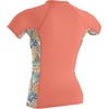 image:imageONeill Wetsuits Womens Womens Side Print Short Sleeve Rash GuardNectarZephora