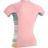 image:imageONeill Wetsuits Womens Womens Side Print Short Sleeve Rash GuardPeonyBaja Stripe