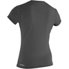 image:imageONeill Womens Basic Skins Upf 30  Short Sleeve Sun ShirtGraphite