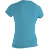 image:imageONeill Womens Basic Skins Upf 30  Short Sleeve Sun ShirtTurquoise