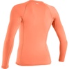 image:imageONeill Womens Basic Skins2 Long Sleeve Rashguard UPF 50 Sun and Rash Protection for Surfing and All Outdoor ActivitiesLight Grapefruit