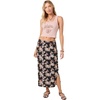image:imageONEILL Bellamy Bali Floral Womens Midi Skirt  Black
