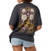 image:imageONEILL Womens Oversized Tee  Loose Casual Top Style 100 Cotton JerseyPhantom