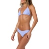 image:imageONEILL Womens Saltwater Solids Venice Triangle Top  Adjustable Halter Straps Removable CupsBlue Jelly