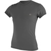 image:imageONeill Womens Basic Skins Upf 30  Short Sleeve Sun ShirtGraphite