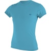 image:imageONeill Womens Basic Skins Upf 30  Short Sleeve Sun ShirtTurquoise