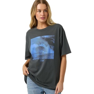 image:imageONEILL ORiginals Wave Tone Oversized Womens Tee  Dark Shadow