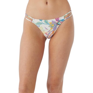 image:imageONEILL Womens Cardiff Bikini Bottoms  Cheeky Coverage Womens Bathing Suit Bottom with Strappy Side DetailVilla Floral