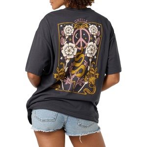 image:imageONEILL Womens Oversized Tee  Loose Casual Top Style 100 Cotton JerseyPhantom