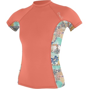 image:imageONeill Wetsuits Womens Womens Side Print Short Sleeve Rash GuardNectarZephora