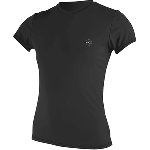 image:imageONeill Womens Basic Skins Upf 30  Short Sleeve Sun ShirtBlack